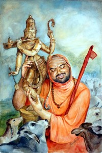 Sri Guruji in Varma's Painting