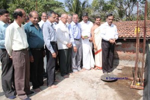 bharathi college foundation laying pooja bya M Narayana Bhat DGM Corp Bank2