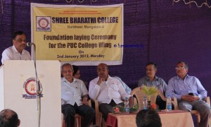 bharathi college speech by M Narayana Bhat DGM Corp Bank