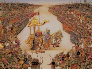 Krishna at Mahabharatha