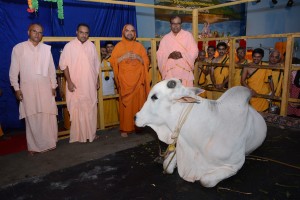 Sri sri with 'dhavalagiri' nanadi